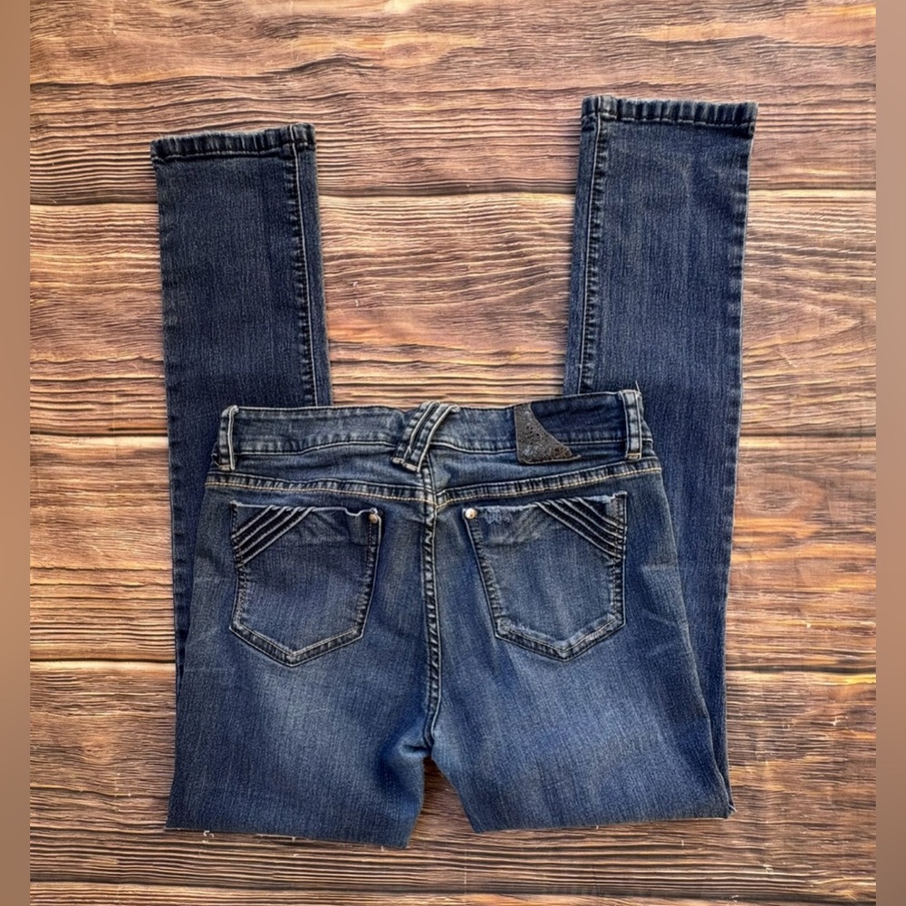 UnionBay Extreme Skinny Jeans Women’s Size 9 Blue Denim Mid Rise Stretch - Picture 6 of 12